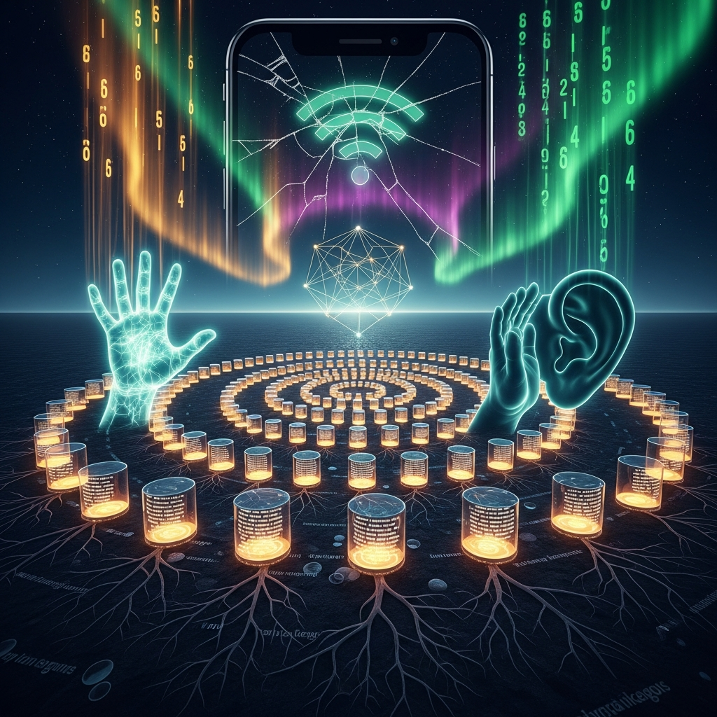 Dream: The clone colony and sensor aurora sky